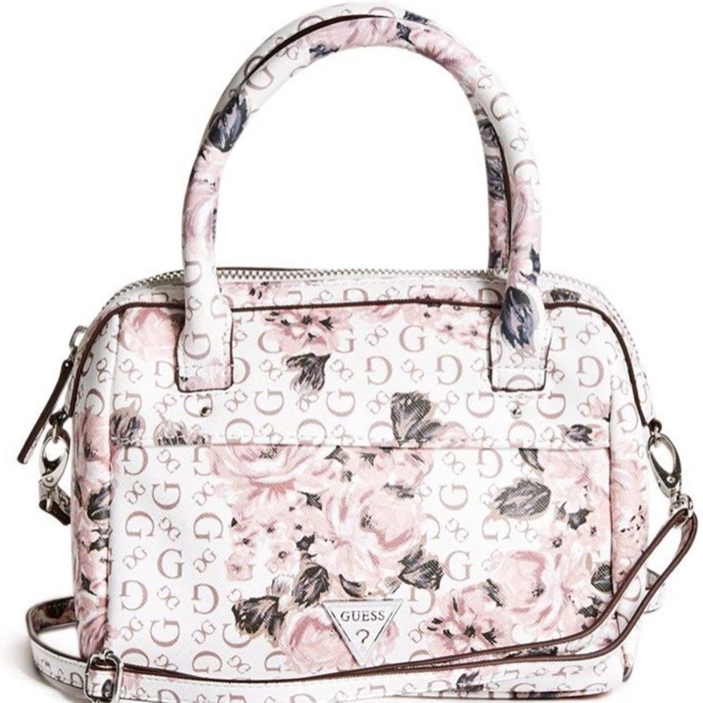 GUESS Milli Mini Saffiano Crossbody Bag